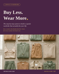 Buy Less. Wear More. The Step-by-Step System to Build a Capsule Wardrobe That Actually Fits Your Life